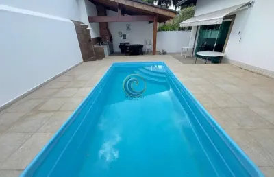 Casa em condomínio para venda em guarujá, praia do pernambuco, 3 dormitórios, 1 suíte, 4 banheiros, 2 vagas