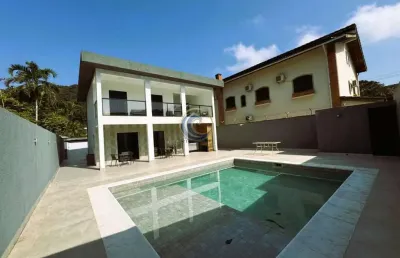 Casa em condomínio para venda em guarujá, praia do pernambuco, 4 dormitórios, 2 suítes, 4 banheiros, 1 vaga