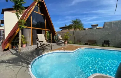 Casa para venda em guarujá, praia do pernambuco, 4 dormitórios, 3 suítes, 5 banheiros, 4 vagas