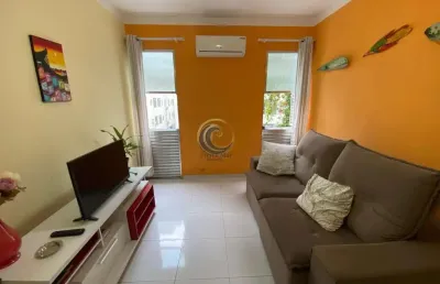 Apartamento para locação em guarujá, praia das astúrias, 1 dormitório, 2 banheiros, 1 vaga