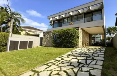 Casa em condomínio para venda em guarujá, jardim acapulco, 5 dormitórios, 5 suítes, 7 banheiros, 6 vagas