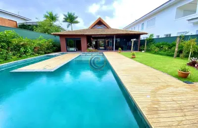 Casa em condomínio para venda em guarujá, jardim acapulco, 5 dormitórios, 5 suítes, 8 banheiros, 5 vagas