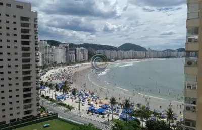 Apartamento frente mar para venda em guarujá, praia das astúrias, 2 dormitórios, 1 suíte, 2 banheiros, 2 vagas