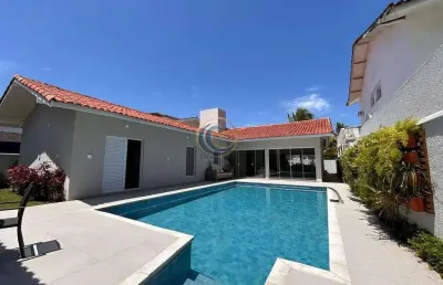 Casa em condomínio para venda em guarujá, jardim acapulco, 4 dormitórios, 4 suítes, 5 banheiros, 4 vagas