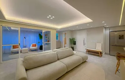 Apartamento mobiliado de 03 dormitórios com suíte - duas vagas - no  centro de canoas