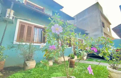 Sobrado no igara com 3 dorm-suíte - terraço - lareira