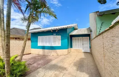 Casa térrea de 3 dormitórios bairro harmomia loteamento pitangueiras