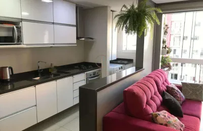 Apartamento mobiliado com 02 dormitórios no bairro fátima