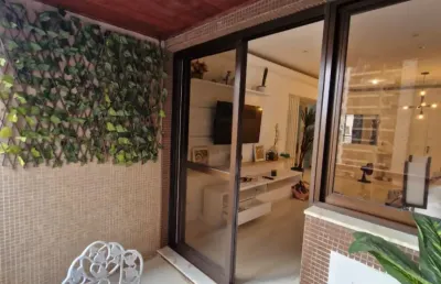 Abm! 90 metros! varanda, 2 quartos com dependência revertida e infraestrutura completa
