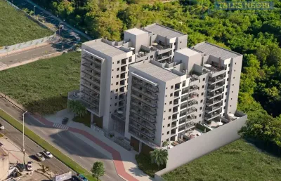 Aptos de 3 quartos sendo 1 suíte 78m² em jardim camburi