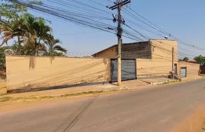 Galpão / barracão para locação em várzea grande, água vermelha, 2 banheiros