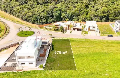 Alphaville jundiaí 1 - terreno de 679m² no alphaville jundiaí 1