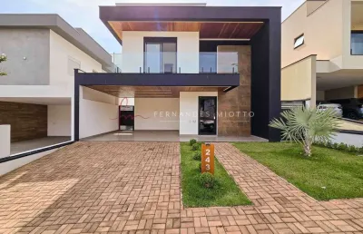 Brisas jundiaí - casa nova com rooftop, piscina e 3 suítes à venda no brisas jundiaí
