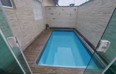 Casa em condomínio fechado com 2 quartos para alugar no Cibratel, Itanhaém 