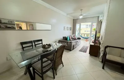 Apartamento no bairro do boa vista em são vicente, com vista parcial mar!localização privilegiada