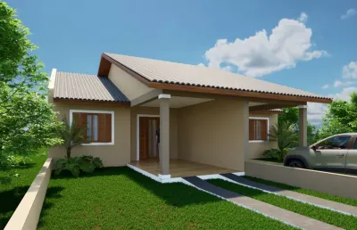 Casa 2 dormitórios para venda em cidreira, salinas, 2 dormitórios, 1 banheiro, 1 vaga