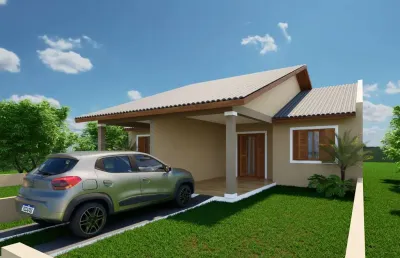 Casa 2 dormitórios para venda em cidreira, salinas, 2 dormitórios, 1 banheiro, 1 vaga