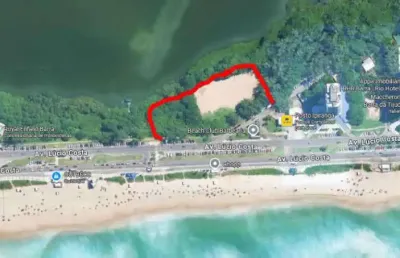 Terreno à venda na avenida lúcio costa, barra da tijuca, rio de janeiro, 10500 m2 por r$ 70.000.000