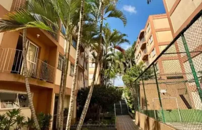 Apartamento no jardim são luiz, com 2 quartos, 1 banheiro e 1 vaga.