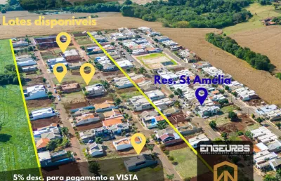 Ultimos lotes a venda!  50 mil á vista / a partir de 225 m2, res araucária - doutor camargo - pr