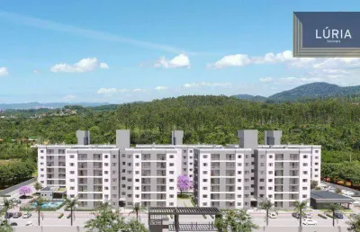 Apartamento com 2 dormitórios à venda, 56 m²- são cristóvão - barra velha/sc