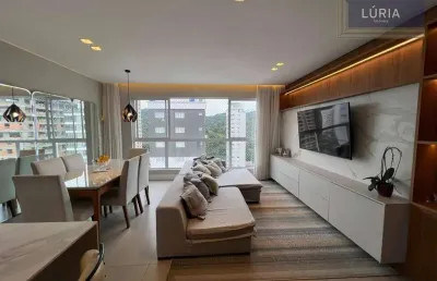 Apartamento com 3 dormitórios à venda, 115 m² - pioneiros - balneário camboriú/sc