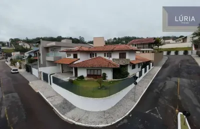 Casa com 5 dormitórios à venda, 298 m² - escola agrícola - blumenau/sc
