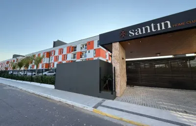 Apartamento garden de 2 quartos no santin home club: viva em um oásis inteligente na serraria