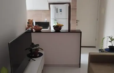Apartamento 2/4 em abrantes, condomínio fechado com portaria 24hs