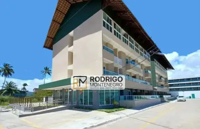 Apartamento com piscina privativa 34m² 300 mts do mar