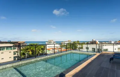 Porteira fechada - rentável apt de 1 quarto no centro de porto de galinhas