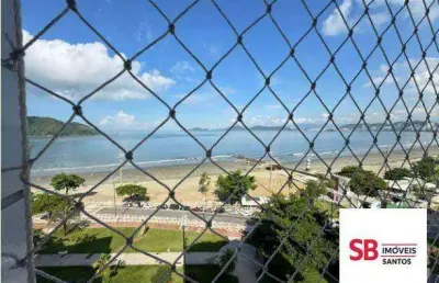 Apartamento com 3 dormitórios à venda, 116 m² por r$ 1.200.000,00 - boqueirão - santos/sp