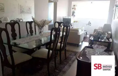 Apartamento com 2 dormitórios à venda, 92 m² por r$ 869.000 - boqueirão - santos/sp