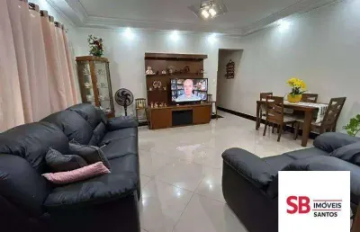 Apartamento com 2 dormitórios à venda, 91 m² por r$ 550.000 - boqueirão - santos/sp