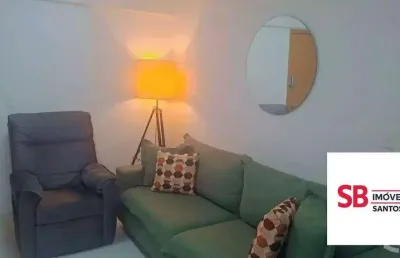 Apartamento com 2 dormitórios à venda, 70 m² por r$ 950.000 - boqueirão - santos/sp