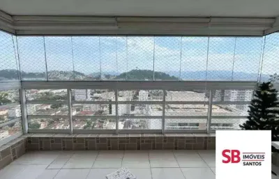 Apartamento com 3 dormitórios à venda, 98 m² por r$ 869.000 - vila belmiro - santos/sp