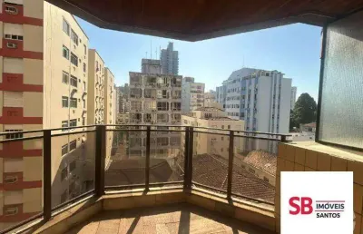 Apartamento com 2 dormitórios à venda, 106 m² por r$ 750.000 - aparecida - santos/sp