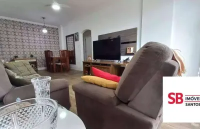 Apartamento com 3 dormitórios à venda, 130 m² por r$ 650.000,00 - ponta da praia - santos/sp