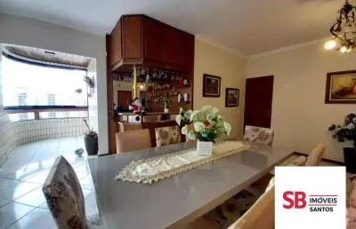 Apartamento com 3 dormitórios à venda, 137 m² por r$ 845.000,00 - ponta da praia - santos/sp