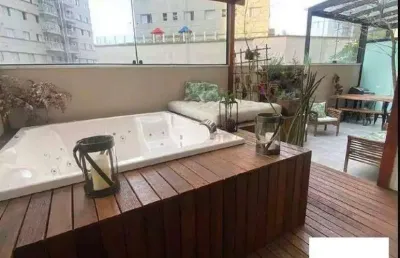 Apartamento garden com 2 dormitórios à venda, 64 m² por r$ 960.000,00 - marapé - santos/sp