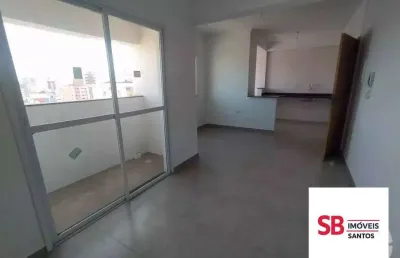 Apartamento com 2 dormitórios à venda, 68 m² por r$ 826.000,00 - campo grande - santos/sp