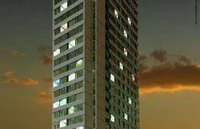 Apartamento com 1 dormitório à venda, 33 m² por r$ 261.000,00 - centro - jaboatão dos guararapes/pe
