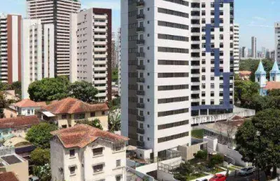 Apartamento com 1 dormitório à venda, 33 m² por r$ 330.000,00 - graças - recife/pe