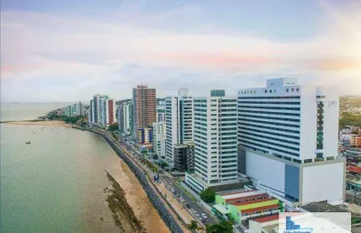 Flat com 1/2 dormitório à venda, 41 m² a partir de r$ 350.000 - casa caiada - olinda/pe