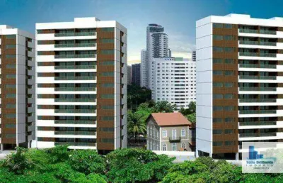 Apartamento com 4 dormitórios à venda, 146 m² por r$ 1.231.559,10 - poço - recife/pe