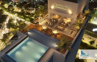 Apartamento com 1 dormitório à venda, 37 m² por r$ 545.200,00 - boa vista - recife/pe