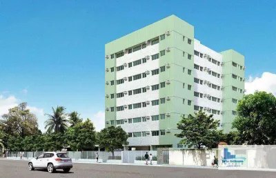 Apartamento com 2 dormitórios à venda, 40 m² por r$ 324.376,50 - tamarineira - recife/pe
