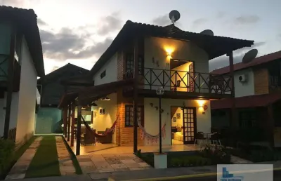 Casa com 5 dormitórios à venda, 230 m² por r$ 1.100.000,00 - praia dos carneiros - tamandaré/pe
