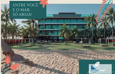 Flat com 1 dormitório à venda, 34 m² por r$ 416.400,00 - carneiros - tamandaré/pe