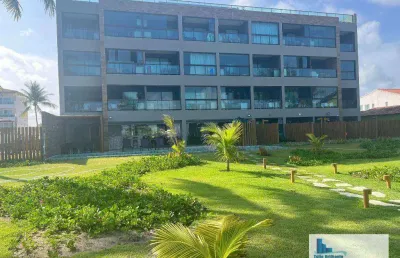 Flat com 1 dormitório à venda, 29 m² por r$ 494.520,00 - carneiros - tamandaré/pe